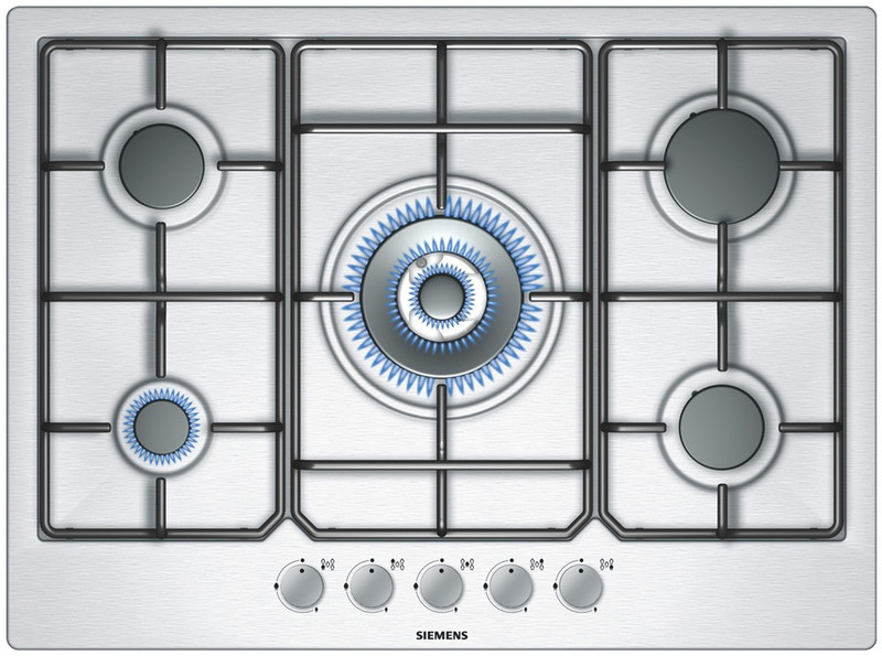 Siemens EC715QB80E Встроенный Gas hob Нержавеющая сталь плита