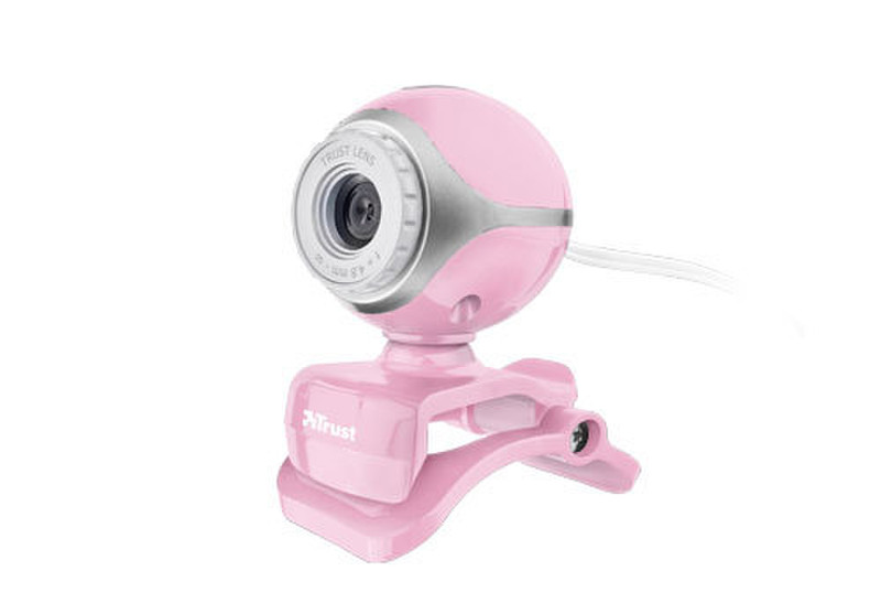 Trust Exis 640 x 480пикселей Розовый вебкамера