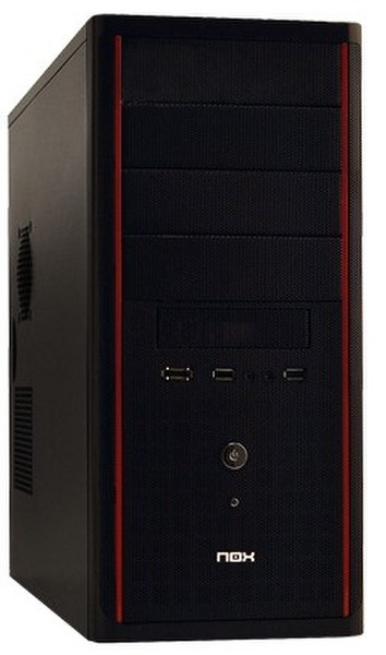 NOX NX-1 Midi-Tower Black computer case