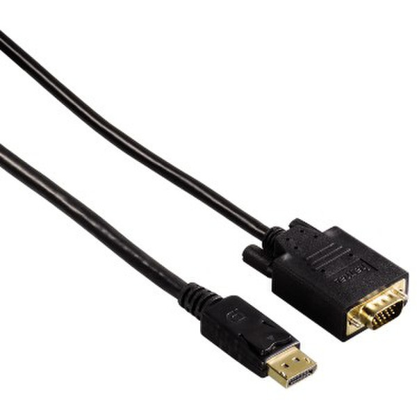 Hama 00054592 1.8m Displayport VGA (D-Sub) Black video cable adapter