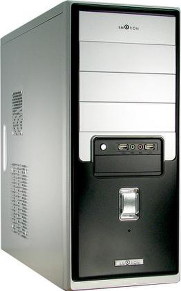 Inter-Tech CA-01 Midi-Tower Black,Silver computer case