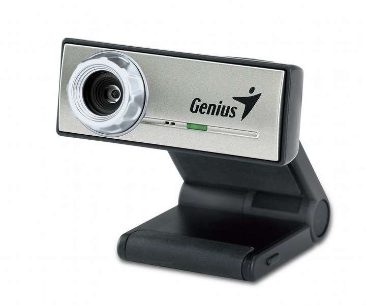 Genius iSlim 300X 0.3МП 640 x 480пикселей USB 1.1 Черный, Cеребряный вебкамера