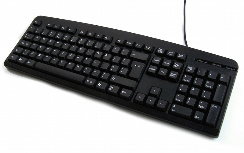 Ceratech ACCURATUS 201 USB QWERTY Black keyboard