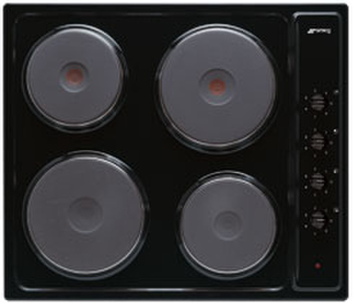 Smeg SE435NE-1 Eingebaut Sealed plate hob Schwarz Kochfeld