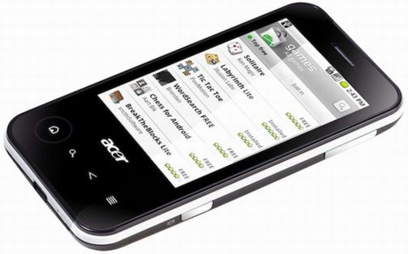 Acer beTouch E400 Одна SIM-карта смартфон