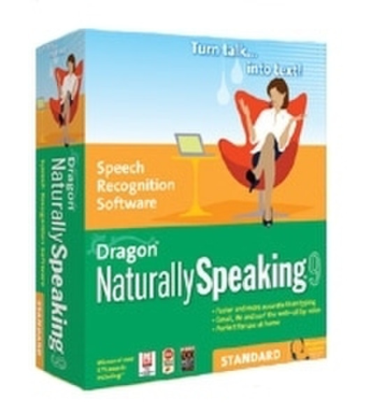 Nuance Dragon NaturallySpeaking , Standard 9.0, Dutch