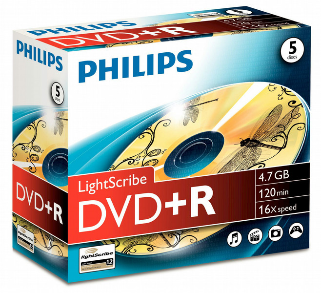 Philips DVD+R DR4L6J05C/00