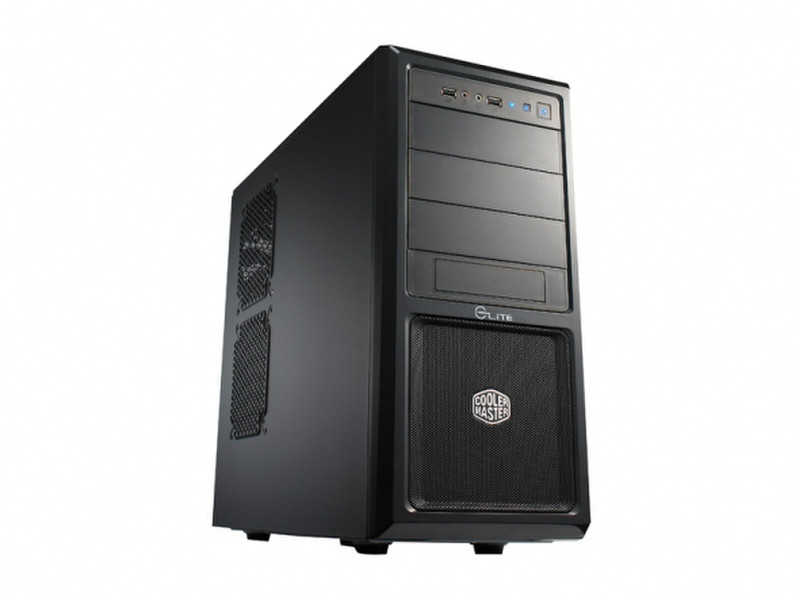 Cooler Master Elite 370 Full-Tower Black computer case