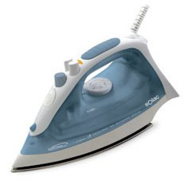 Solac PV2000 Dry & Steam iron 2000W Blue,White iron