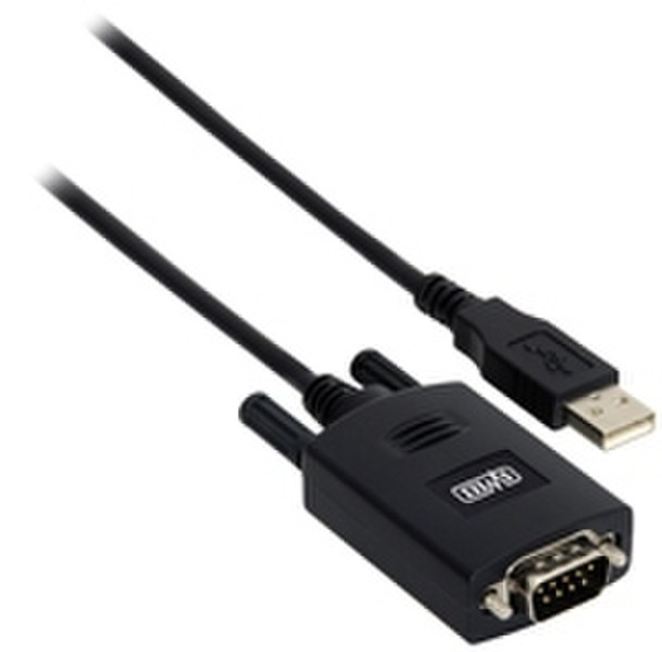 Sweex USB to Serial Cable 1.5м Черный кабель USB