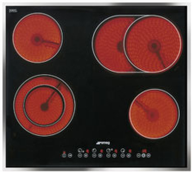 Smeg SE2665CX Tabletop Induction hob Black hob