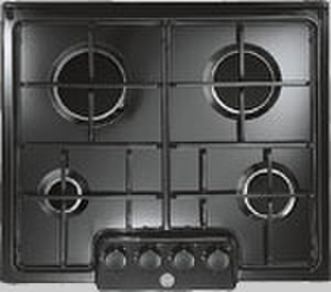 Hoover HGH 640 built-in Gas hob Black