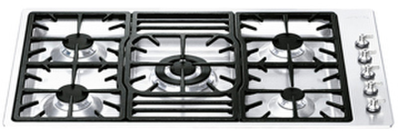 Smeg PGF95-3 built-in Gas hob Stainless steel hob