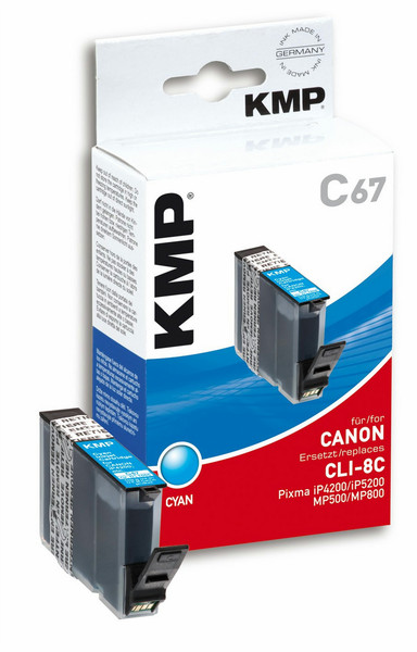 KMP C67 Cyan ink cartridge