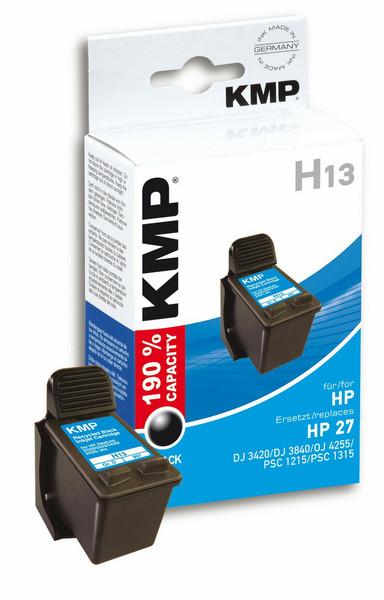 KMP H13 Schwarz Tintenpatrone