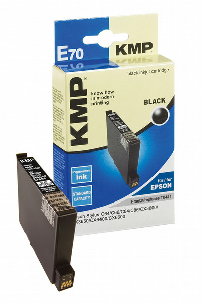 KMP E70 Schwarz Tintenpatrone