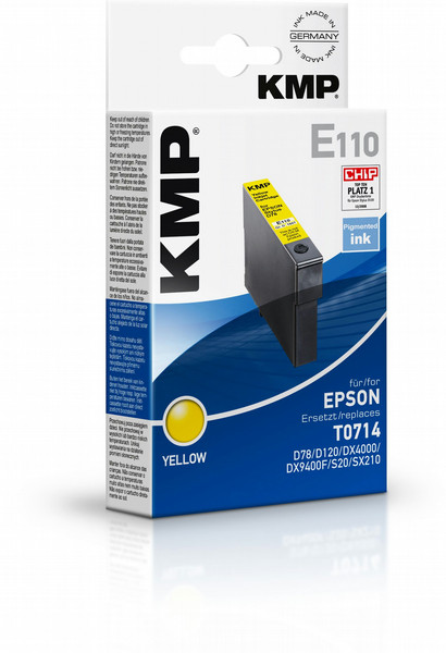 KMP E110 Gelb Tintenpatrone