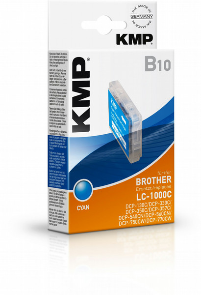 KMP B10 Cyan ink cartridge