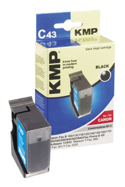 KMP C43 Black ink cartridge