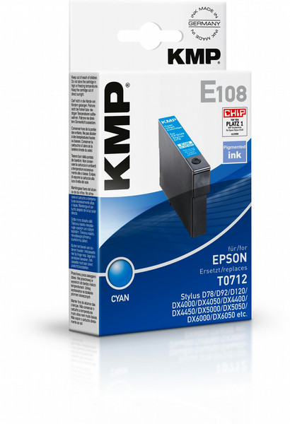KMP E108 Cyan ink cartridge