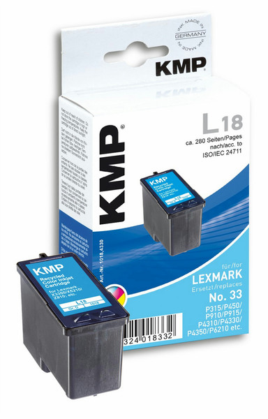 KMP L18 Cyan,Magenta,Yellow ink cartridge