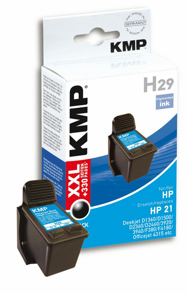 KMP H29 Schwarz Tintenpatrone