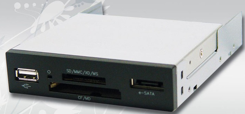 CoolBox CR-310ES Внутренний Черный устройство для чтения карт флэш-памяти