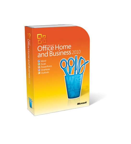 Microsoft Office Home & Business 2010, PKC, DK 1пользов. DAN