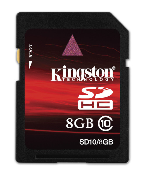 Kingston Technology 8GB SD Card 8GB SDHC Speicherkarte