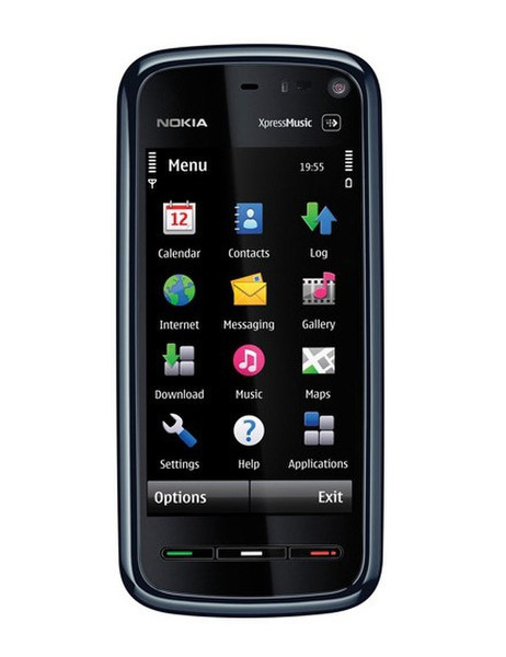 Nokia 5800 Single SIM Blau Smartphone