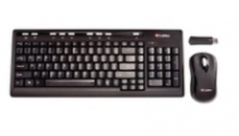 Labtec 920-000310 Беспроводной RF Черный клавиатура