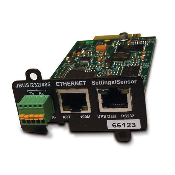 APC 66123 Подключение Ethernet устройство управления сетью