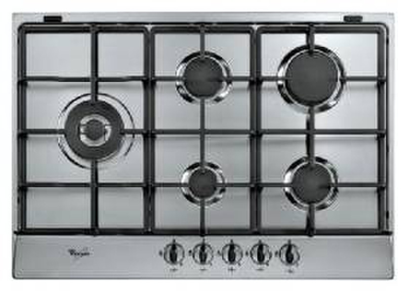 Whirlpool AKR318/IX Встроенный Gas hob Нержавеющая сталь плита