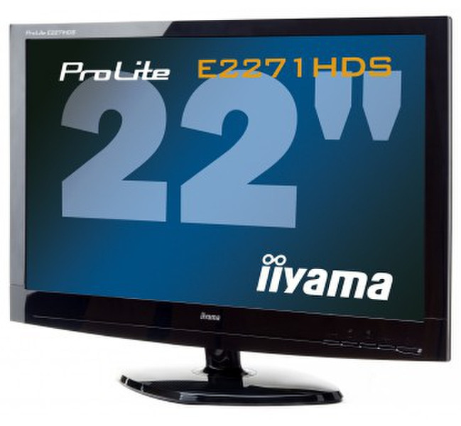 iiyama ProLite E2271HDS 22Zoll Full HD Schwarz Computerbildschirm