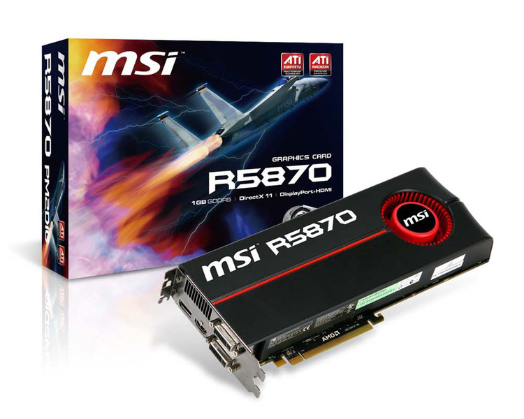 MSI Radeon HD 5870 1GB GDDR5