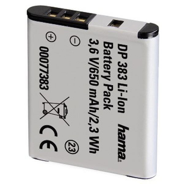 Hama DP 383 Lithium-Ion (Li-Ion) 650mAh 3.6V Wiederaufladbare Batterie