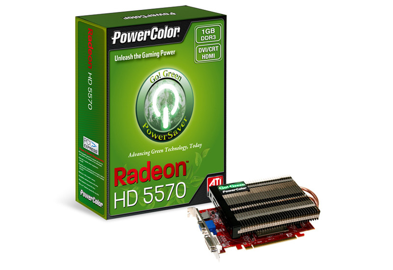 PowerColor AX5570 1GBK3-NS3H 1ГБ GDDR3 видеокарта