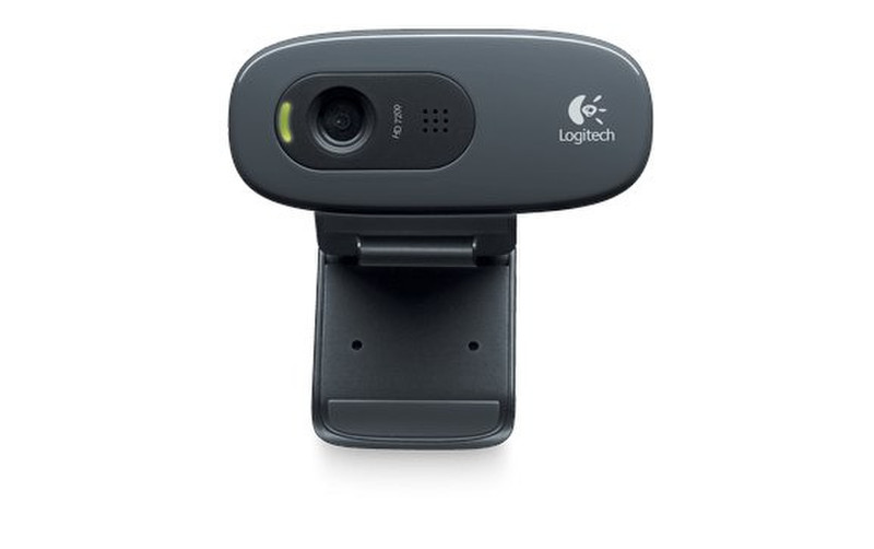 Logitech C270 3МП 1280 x 720пикселей USB Черный вебкамера