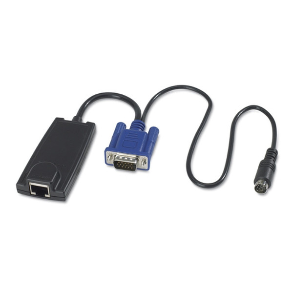 APC CAT5/IP KVM SUN Server Module 0.08м Черный кабель клавиатуры / видео / мыши