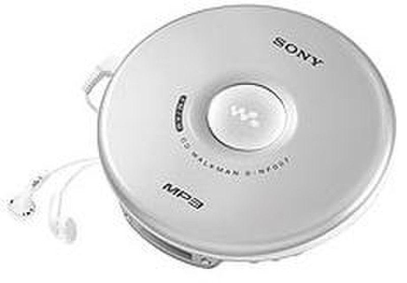 Sony MP3 CD Walkman Portable CD player Silver