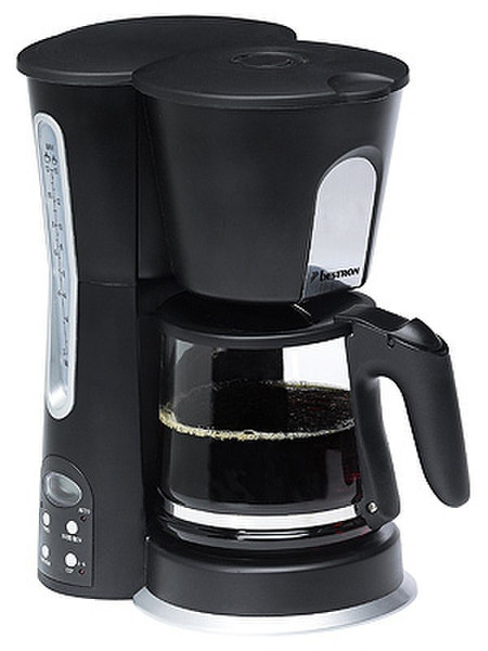 Bestron DCM6638T Drip coffee maker 15cups Black coffee maker