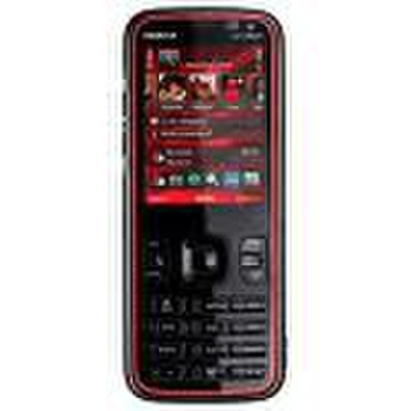 Nokia 5630 Single SIM Black,Red smartphone