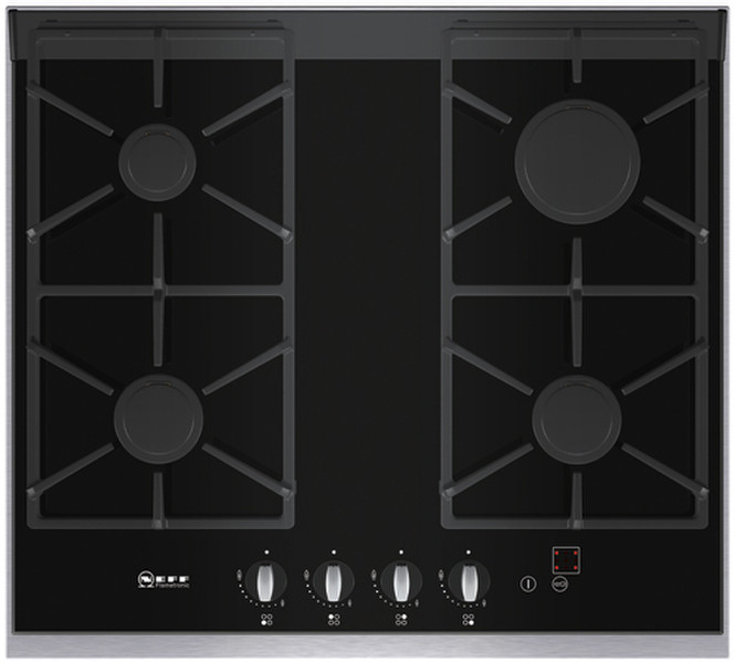 Neff T66F66 Встроенный Gas hob Черный плита