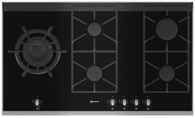 Neff T69S86 Встроенный Gas hob Черный плита