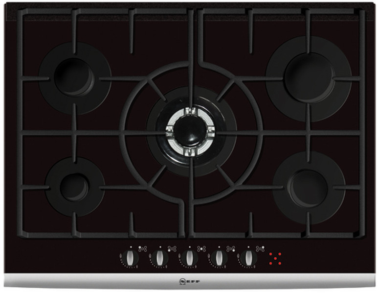 Neff T63R46 Встроенный Gas hob Черный плита