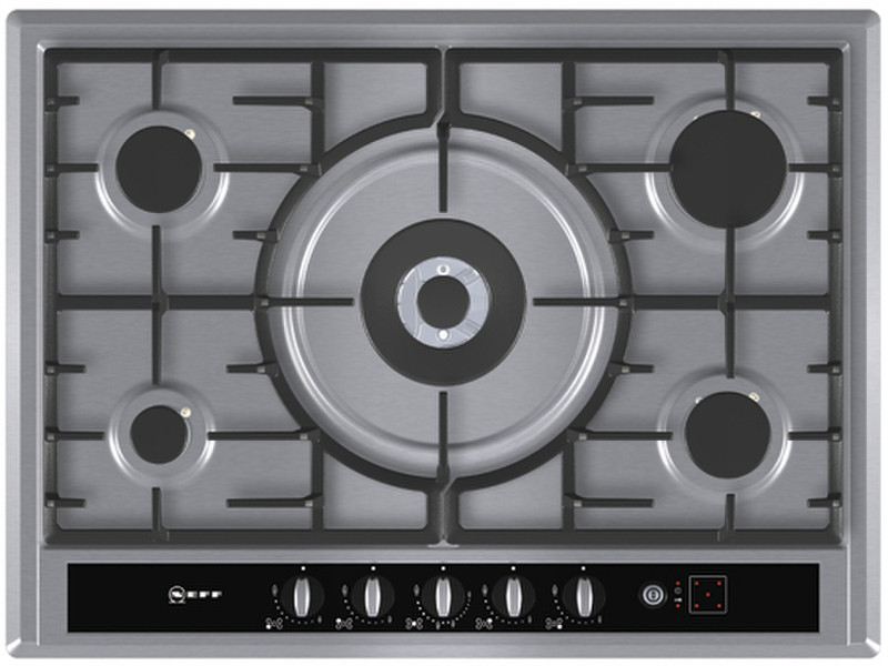 Neff T26F66 Встроенный Gas hob Нержавеющая сталь плита