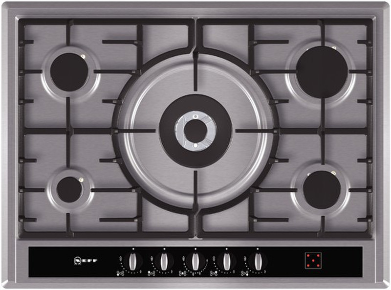 Neff T26R66 built-in Gas hob Stainless steel hob