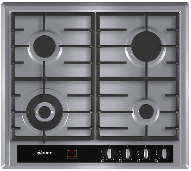 Neff T23R46 Встроенный Gas hob Нержавеющая сталь плита