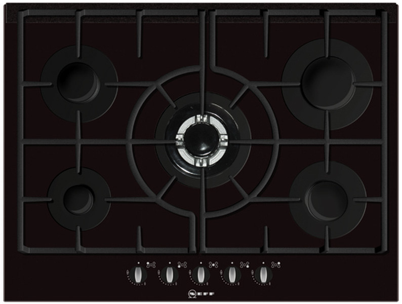 Neff T63S46 Встроенный Gas hob Черный плита