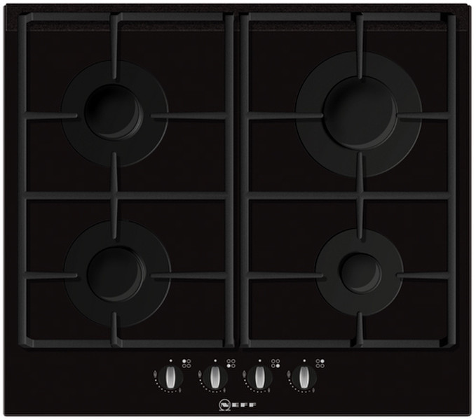 Neff T62S26 Встроенный Gas hob Черный плита